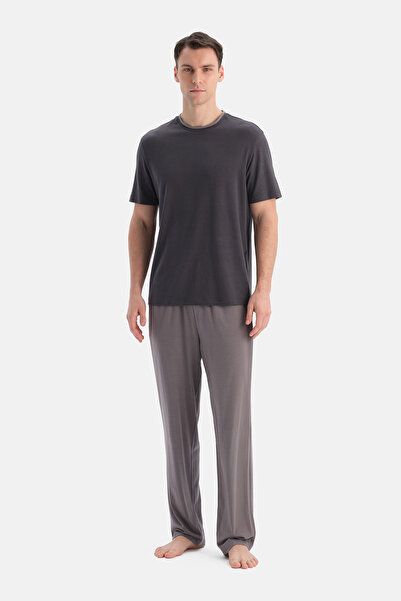 Dagi Short Sleeve Bamboo Cotton Blend T-Shirt Pants Set