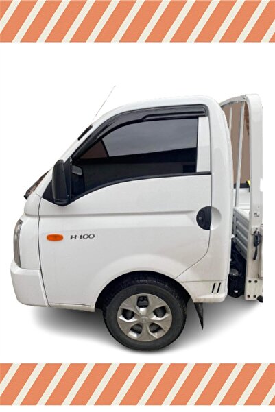 Alpax Hyundai H100 Kamyonet Tüm Modellerine Özel 2'Li Mügen Tip Cam Rüzgarlığı