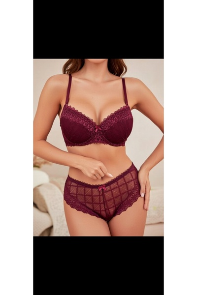 womensWorld1 Supported Padded Lace Suit