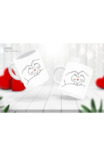 Beramussa كوبان - كوبان بتصميم قلب مزدوج - هدية للحبيب