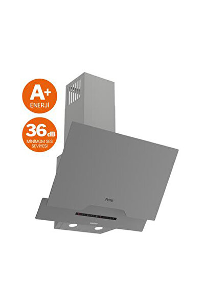 Ferre MEGA PLUS SERİSİ SİLENTART SESSİZ DUVAR TİPİ EĞİMLİ CAM DAVLUMBAZ (D065...