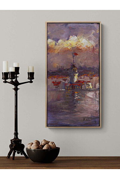 Simurg Sanatevi Kız Kulesi’nin Sırları Yağlı Boya Tablosu