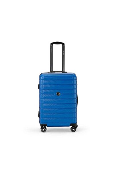 EAGLE EXPRESS Wood ABS Hard Trolley Luggage - 24 inch - Royal Blue - Free Pro...