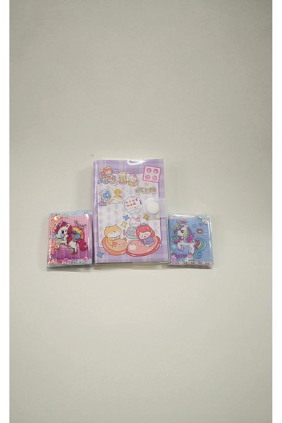 Linea Çıtçıtlı Çizgili Not Defteri Küçük Boy, Minik Boy Stickers Not Defteri ...