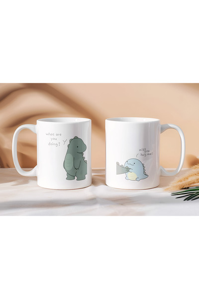 Beramussa كوبان - كوبان بتصميم ديناصور مزدوج - هدية للحبيب