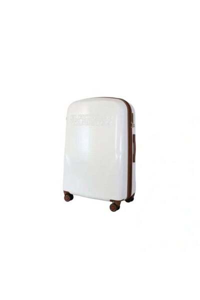european tourister Swissmont Hard Shell Luggage 24 inch - White
