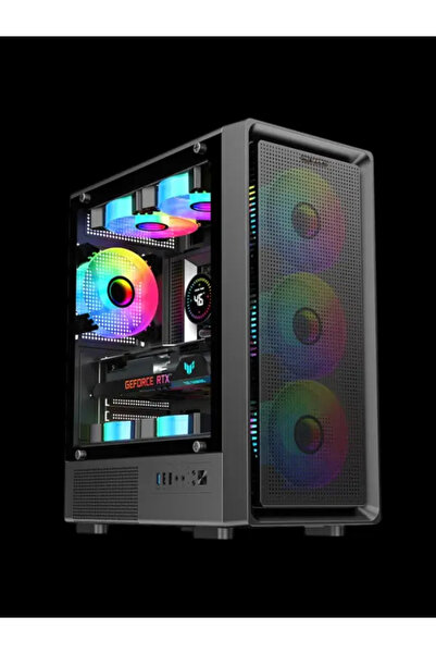 Game Gamer Start Black Computer – Intel I5-4460 | RX 580 Video Card