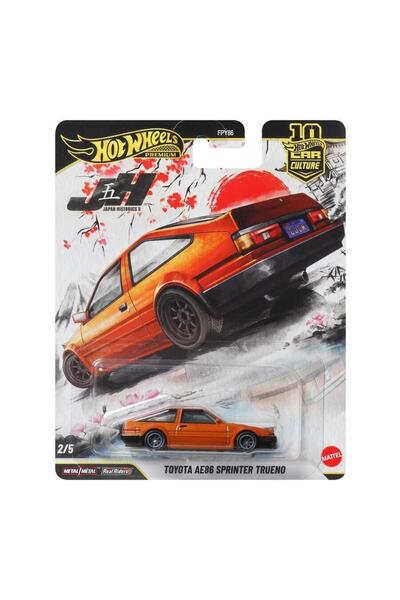 HOT WHEELS Premium Car Culture Japan Historics 5 Toyota AE86 Sprinter Trueno ...
