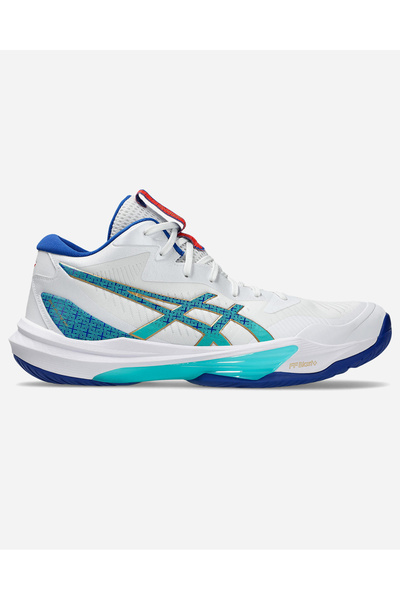 Asics حذاء الكرة الطائرة متعدد الألوان للرجال من SKY ELITE FF MT 3 1051A094-960