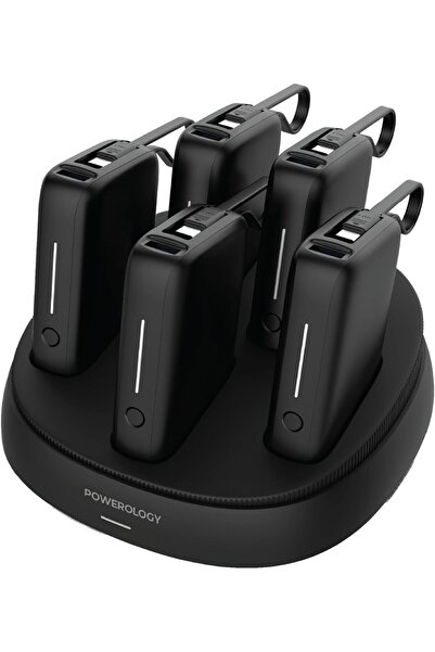 Powerology 5-in-1 10000mAh Power Bank