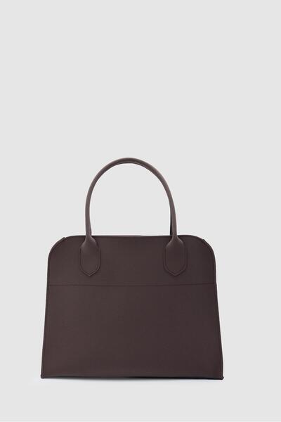 Shule Bags Geantă Tote Gutta XL Maro Bitter