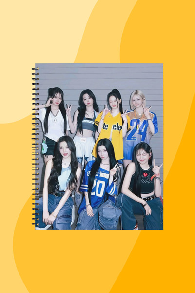 SEKİZELLİİKİ BABYMONSTER -BASKILI TASARIM DEFTER