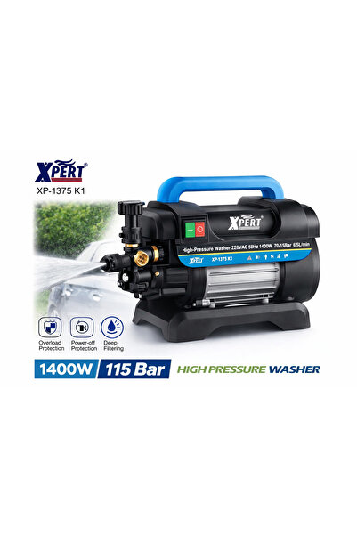 Xpert غسالة الضغط العالي XP-1375 K1 – قوية، صغيرة الحجم، وتنظيف احترافي