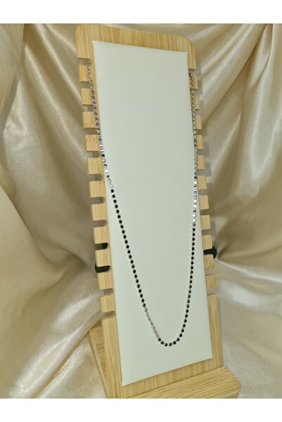 ZEYM COLLECTION Stainless Steel Minimal Round Stone Necklace – Elegant Everyd...