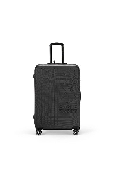 EAGLE EXPRESS Superior 28-Inch Hard Trolley Luggage - Black