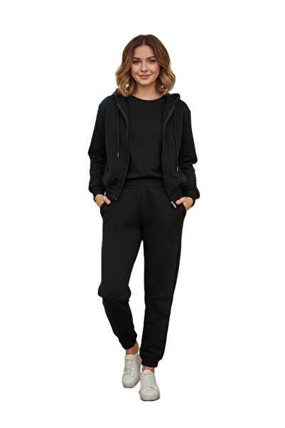 latal Collection Women's Sports Tracksuit Set |   Zippered, Hooded , Pockets