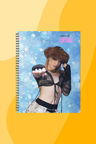 SEKİZELLİİKİ MANİFEST -BASKILI TASARIM DEFTER