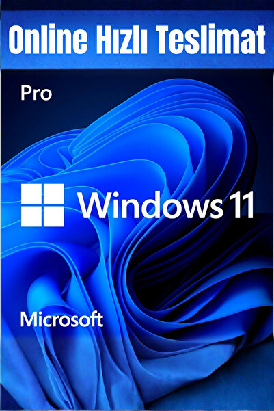 MICROSOFT Windows 11 Pro Dijital Aktivasyon Anahtarı Key 32/64 Bit –Sınırsız ...