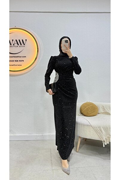 waw tesettür Gün Abiye Elbise