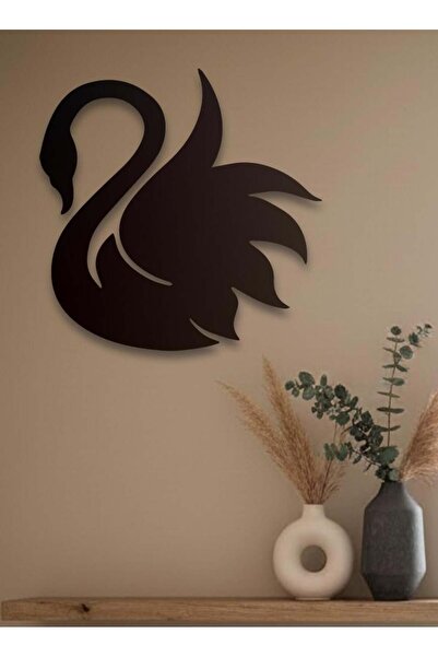 Generic منحوتة أكريليك أسود - وزه - مقاس ٤٠*٤٠ - AC-112025004M