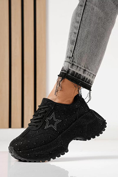 Zaira Adidasi dama negri din piele ecologica intoarsa Iulia #24107 - 40