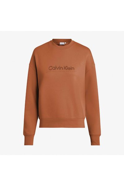 Calvin Klein Kadın Kahverengi Sweatshirt