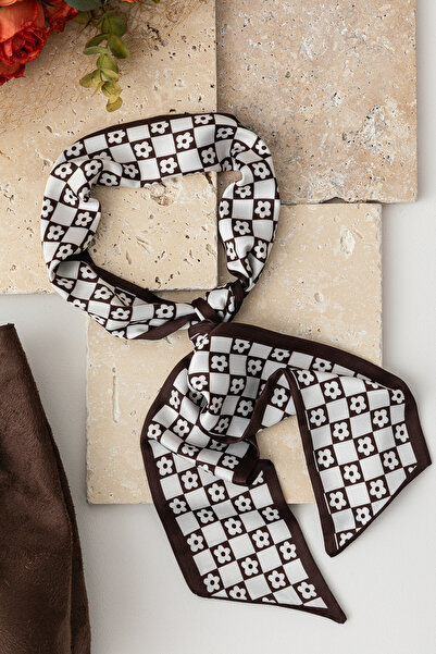 VUNTAL وشاح ربطة عنق أنيق من البابونج