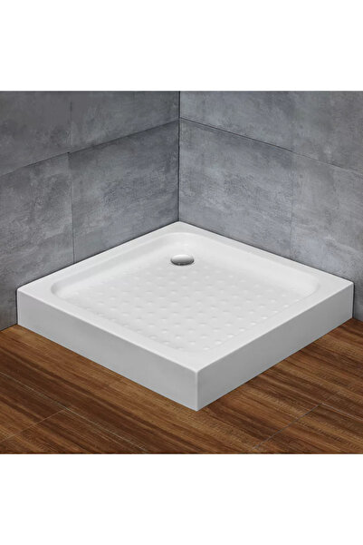 HAR and UNEX SHOWER TRAY 80*80 CM. SQUARE WHITE