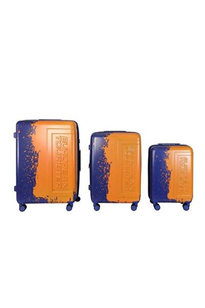 european tourister Florence Hard Trolley Bag Set 3 Pieces - Orange