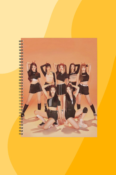 SEKİZELLİİKİ BABYMONSTER -BASKILI TASARIM DEFTER