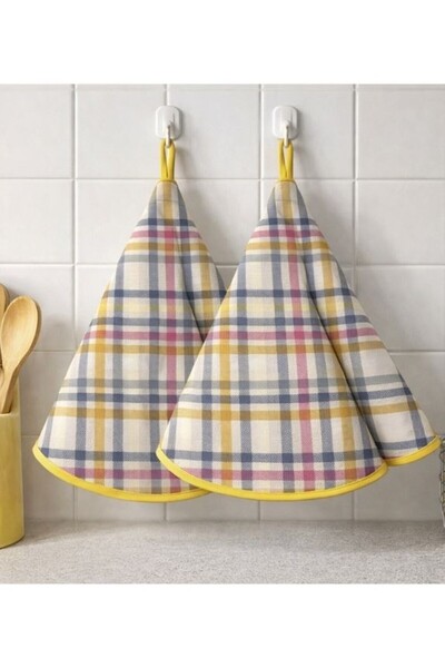 Mulberry Round Kitchen Drying Cloth – with Hanger, Multi-Purpose