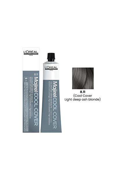 L'oreal Professionnel صبغة شعر ماجيريل كول كوفر 50 مل 8.11 أشقر رمادي فاتح دا...
