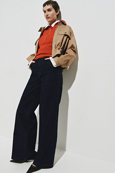 H&M Wide High Waist Jeans