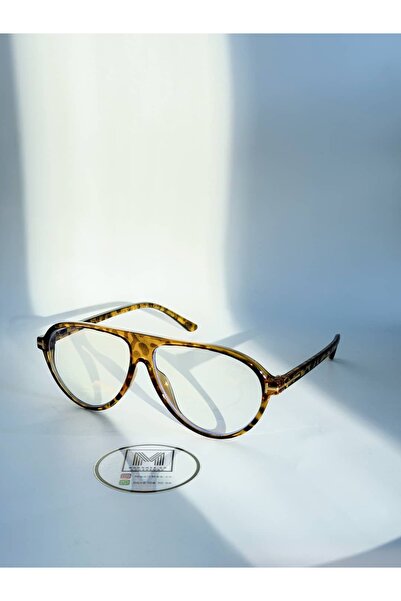 MOONMEE TOBER BLUE BLLOCK - Unisex Güneş Gözlüğü Leopar UV400 Korumalı