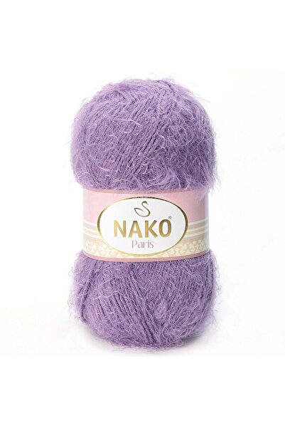 NAKO Paris Örgü İpi | Color No: 06684 |Tüylü ve Yumuşak Dokulu, Dökümlü Kışlı...