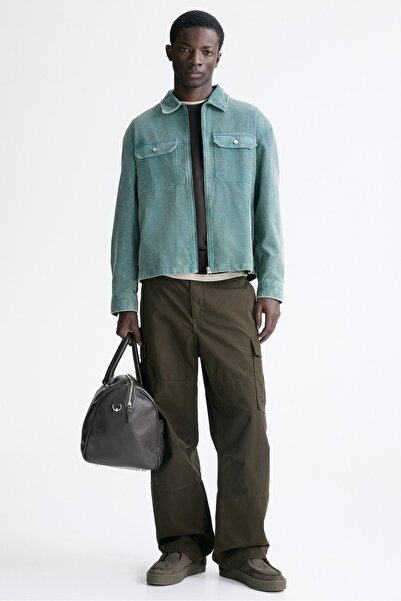 H&M Pamuklu Kargo Pantolon Relaxed Fit