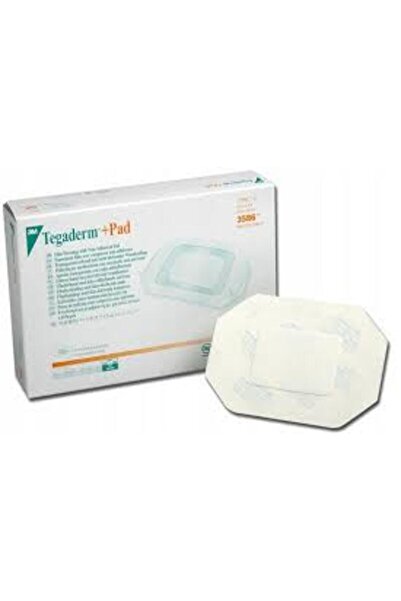 3M 3586E Tegaderm+Pad Şeffaf Banyo Bandı Ve Hazır Pansuman Örtüsü 9cmx10cm 1 ...