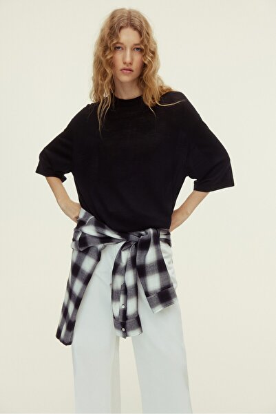 H&M Merinos Yünlü Tişört
