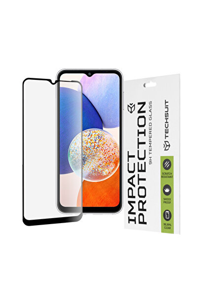 Techsuit Samsung Galaxy A14 5G 111D Full Glue Full Cover Glass Film, black