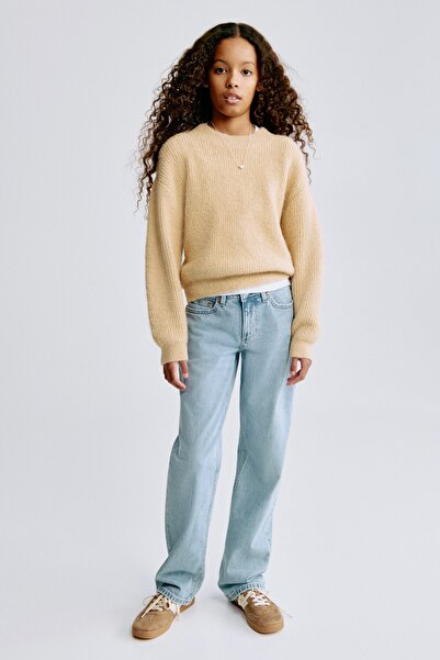 H&M Lastik Örgülü Kazak