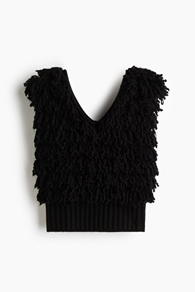 H&M Püsküllü Süveter