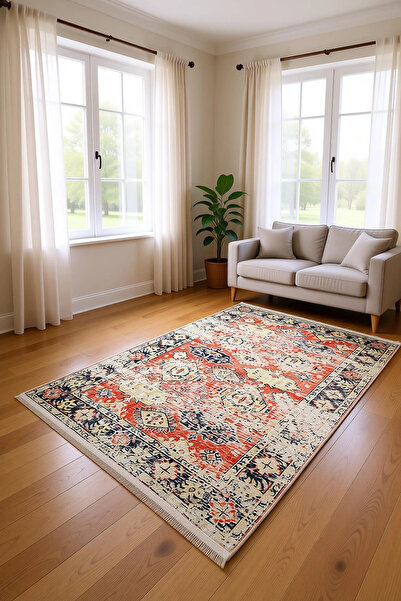 Dokuma Tabanlı Dijital Baskı Halı BLG3812