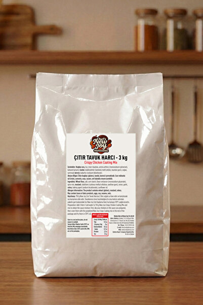 Chefs New Joy Çıtır Tavuk Harcı 3000 gr Pane Harcı