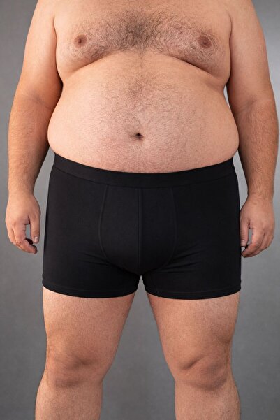 baskideyinceakla Large Size Oversized Men's Boxer Soft Cotton Non-Squeezing E...