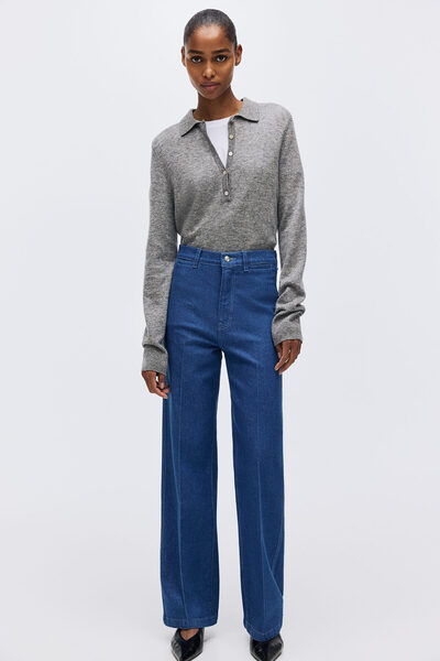 H&M Straight High Jeans