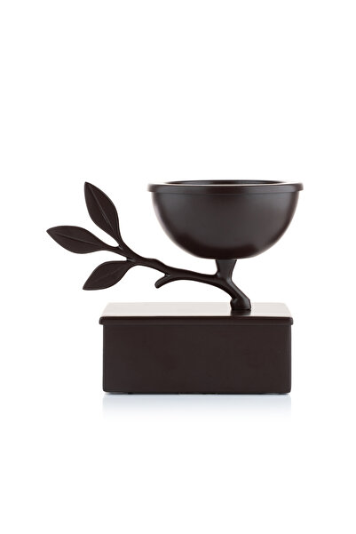 Blends مابخارا زهرية بنية اللون من مالاث