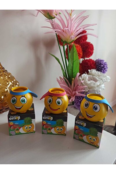 Hureggo concept emoji çim adam 3'lü set