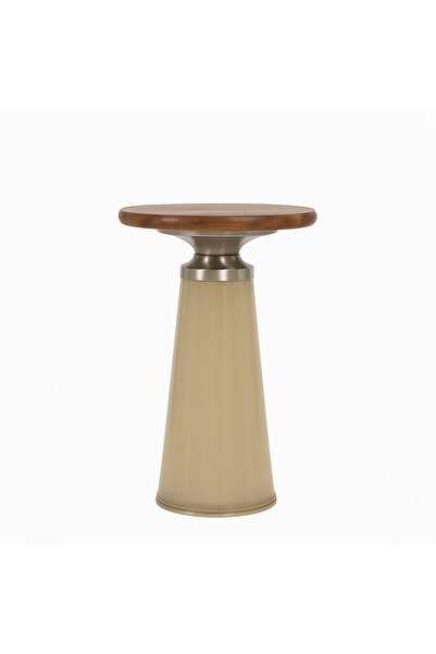 homez wooden coffee table 30*51cm, beige