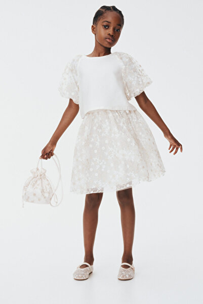 H&M Kabarık Kollu Bluz