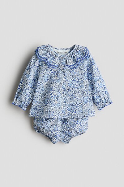 H&M 2 Parçalı Pamuklu Muslin Set